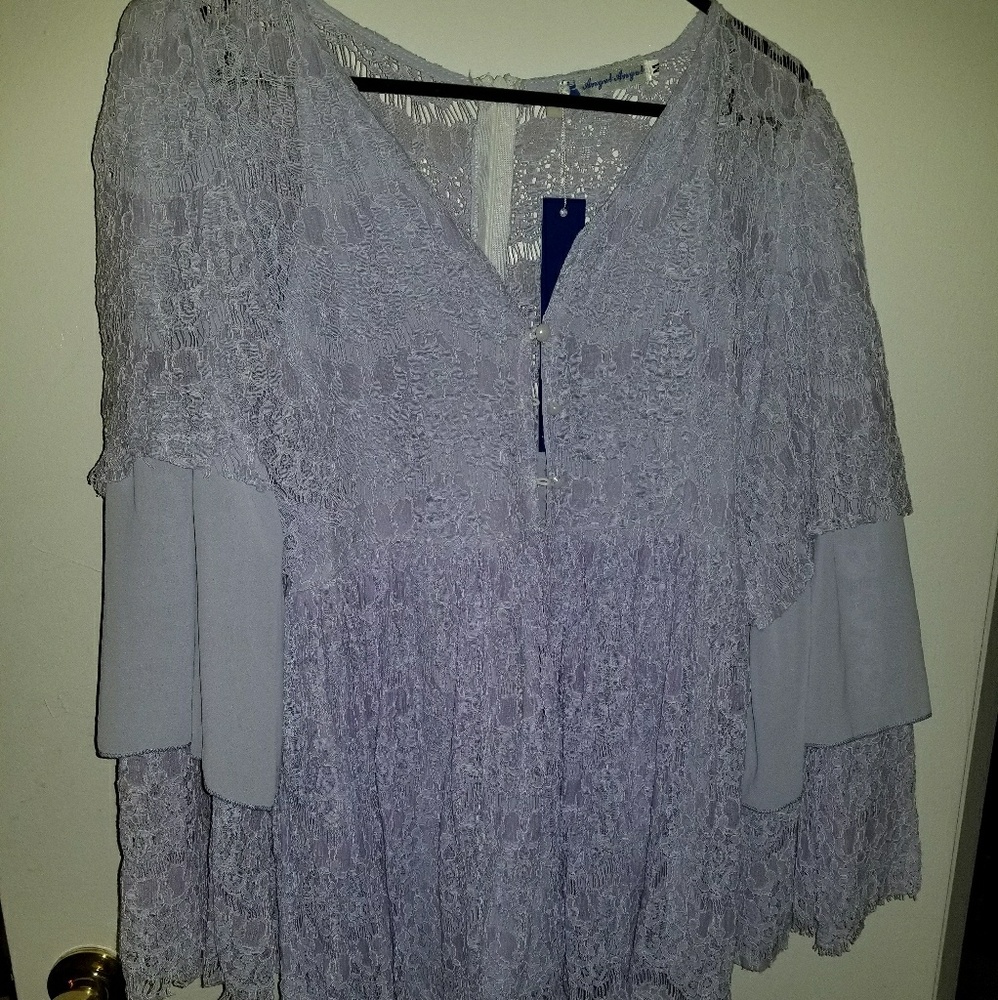 Lace mini romper /dress